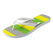 Lithromantische trots teenslippers (Schuin)