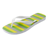 Lithromantische trots teenslippers (Schuin)