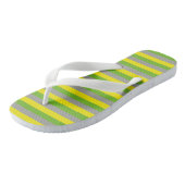 Lithromantische trots teenslippers (Schuin)