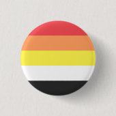Lithseksueel / Akoisexual Flag Badge Ronde Button 3,2 Cm (Voorkant)
