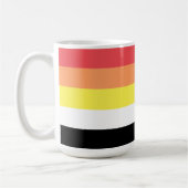 Lithsexuele Pride-vlag Koffiemok (Links)