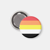 Lithsexuele Pride-vlag Magneet (Voorkant / Achterkant)