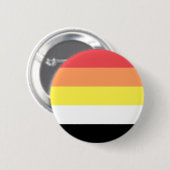 Lithsexuele Pride-vlag Ronde Button 5,7 Cm (Voorkant /achterkant)