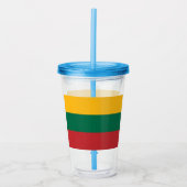 Lithuania Acryl Drinkbeker (Voorkant)