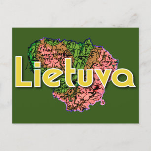 Lithuania Briefkaart