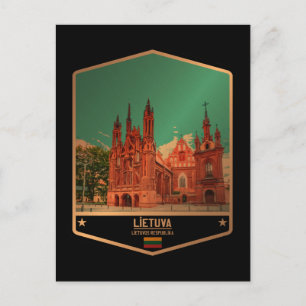 Lithuania Briefkaart