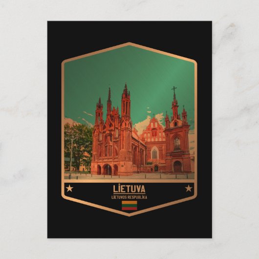 Lithuania Briefkaart (Voorkant)