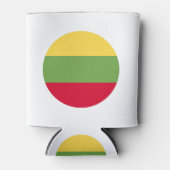 Lithuania Flag Blikjeskoeler (Voorkant)