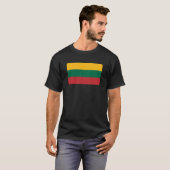 Lithuania Flag T-Shirt, Patriotic T-Shirt (Voorkant volledig)