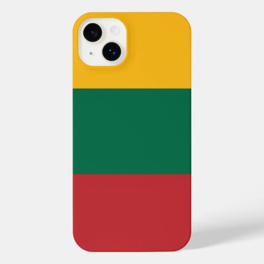 Lithuania iPhone Hoesje (Achterkant)