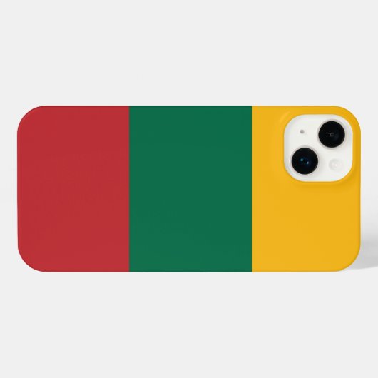 Lithuania iPhone Hoesje (Achterkant horizontaal)