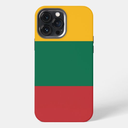 Lithuania iPhone Hoesje (Achterkant)