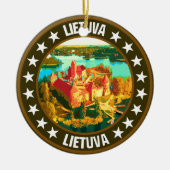 Lithuania Keramisch Ornament (Voorkant)