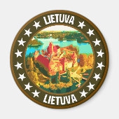 Lithuania Magneet (Voorkant)