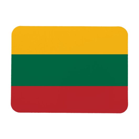 Lithuania Magneet (Horizontaal)