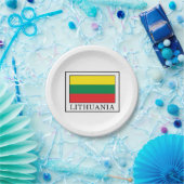 Lithuania Papieren Bordje (Feest)