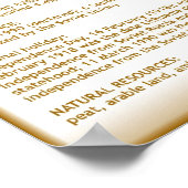 Lithuania Poster (Hoek)