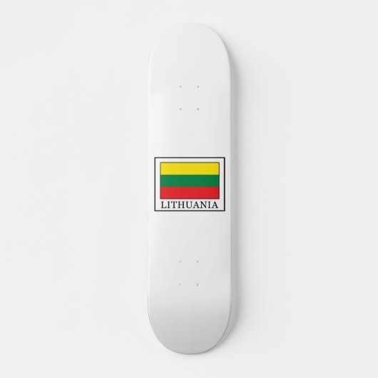 Lithuania Skateboard (Voorkant)