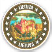 Lithuania Sticker (Voorkant)