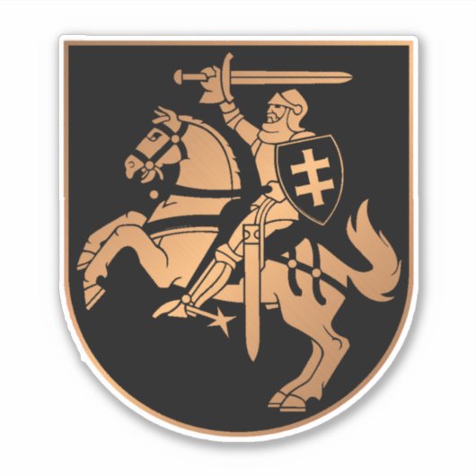 Lithuania Sticker (Voorkant)