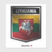 Lithuania Sticker (Vel)