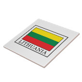 Lithuania Tegeltje (Zijkant)