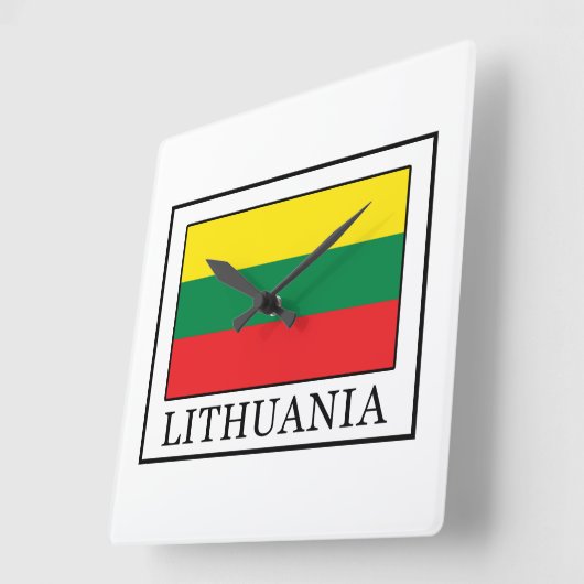 Lithuania Vierkante Klok (Hoek)