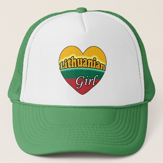 Lithuanian Girl Trucker Pet (Voorkant)