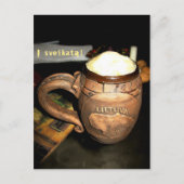 Lithuanian I Sveikata (Cheers) Postcard Briefkaart (Voorkant)