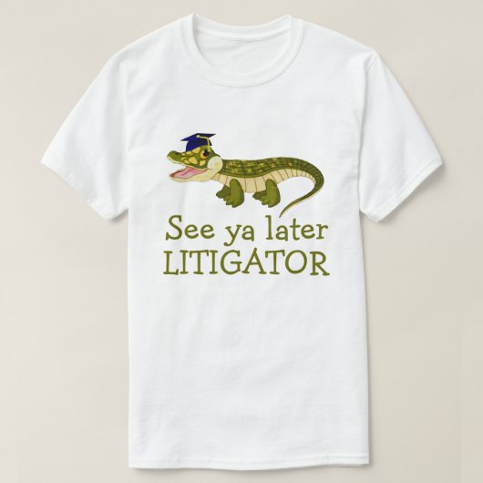 Litigator T-shirt (Design voorkant)