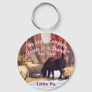 Lititz Pa. Amish joy Sleutelhanger