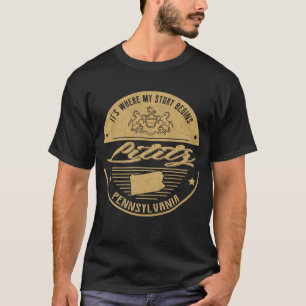 Lititz Pennsylvania, waar mijn verhaal begint T-shirt