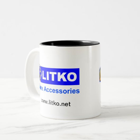 LITKO Game Accessoires Company Mok (Voorkant links)