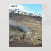 Litli Geyser, IJsland Briefkaart (Voorkant)