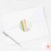 Litmus I Ronde Sticker (Envelop)