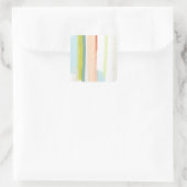 Litmus I Vierkante Sticker (Tas)