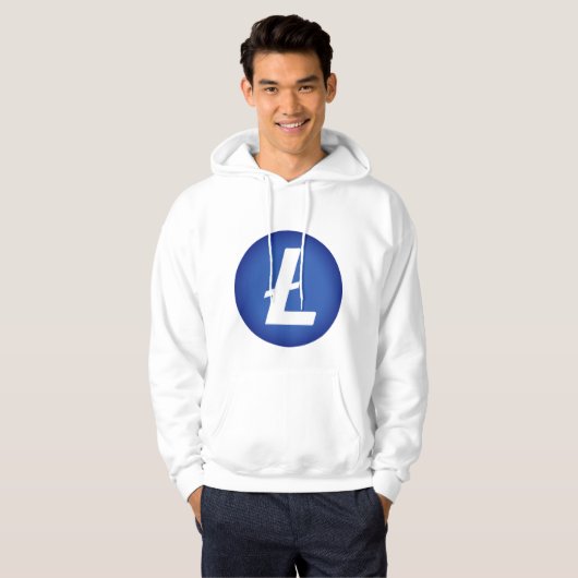 Liton Eenvoudig Mannen Hoodie (Voorkant volledig)