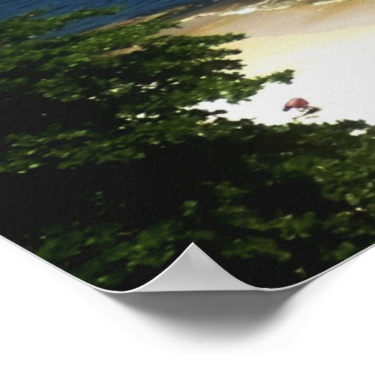 litoral de Niterói Poster (Hoek)