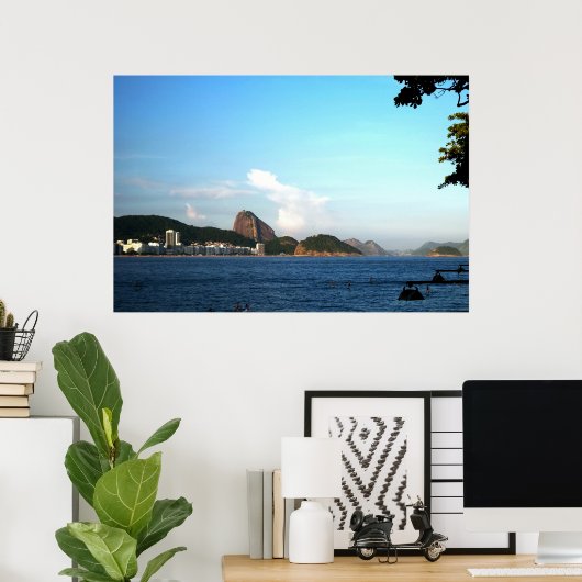 litoral do RJ 1 Poster (Thuiskantoor)