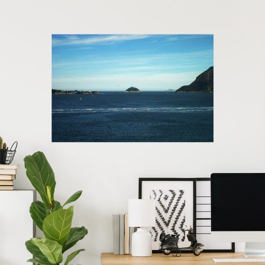 litoral do RJ Poster (Thuiskantoor)