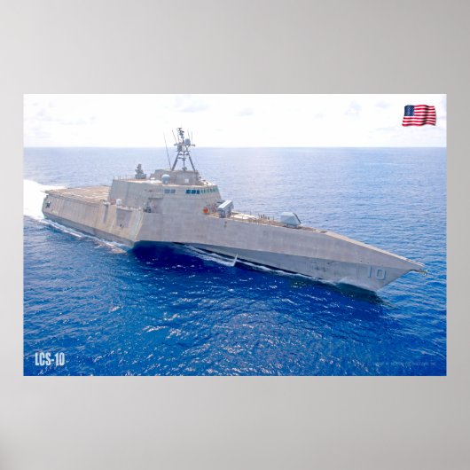 LITOTAAL COMBAT SHIP - LCS-10 POSTER (Voorkant)