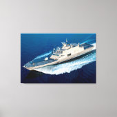LITOTAAL COMBAT SHIP - LCS-13 32x48 Canvas Afdruk (Voorkant)