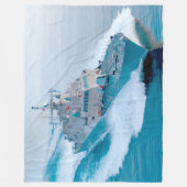 LITOTAAL COMBAT SHIP - LCS-13 FLEECE DEKEN (Voorkant)