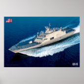 LITOTAAL COMBAT SHIP - LCS-13 POSTER (Voorkant)