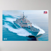 LITOTAAL COMBAT SHIP - LCS-13 POSTER (Voorkant)