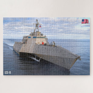 LITOTAAL COMBAT SHIP - LCS-14 (20 x 30 INCH) Legpuzzel