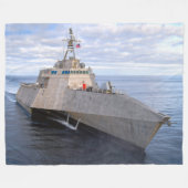 LITOTAAL COMBAT SHIP - LCS-14 FLEECE DEKEN (Voorkant (Horizontaal))