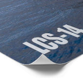 LITOTAAL COMBAT SHIP - LCS-14 POSTER (Hoek)