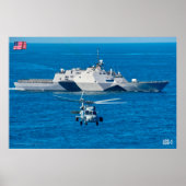 LITOTAAL COMBAT SHIP - LCS-1 POSTER (Voorkant)