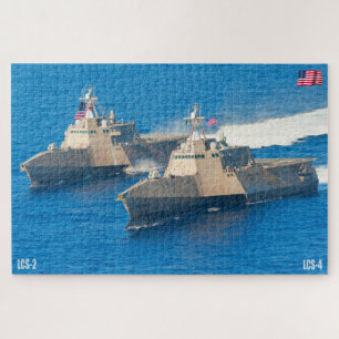LITOTAAL COMBAT SHIP - LCS-2/LCS-4 (20x30 INCH) Legpuzzel
